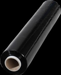 Talajtakaró fólia - fekete - 0,6m x 0,03mm x 500m UV Stabil