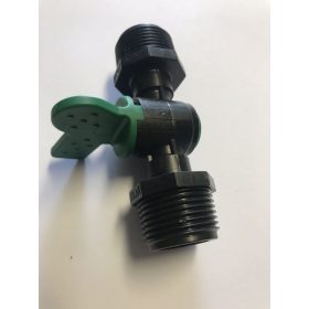Csepegtető csap hengeres zöld 3/4"x3/4"
