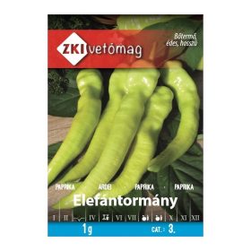 ZKI 3. kat. Paprika Elefántormány   