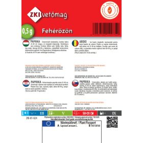 Paprika Fehérözön ZKI