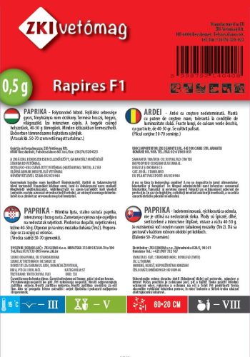 Paprika Rapires ZKI