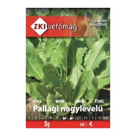 ZKI 4. kat. Sóska Pallagi nagylevelű 3 g