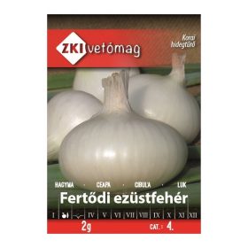 ZKI 4. kat. Vöröshagyma Fertödi ezüstfehér 2 g