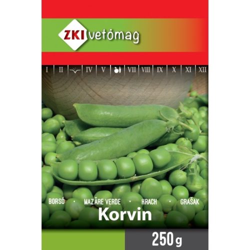 ZKI zöldborsó  Korvin (Ujm, korai)   250 gr