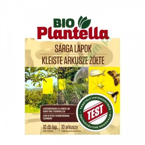 Bio Plantella Sárgalap nagy 10lap/doboz