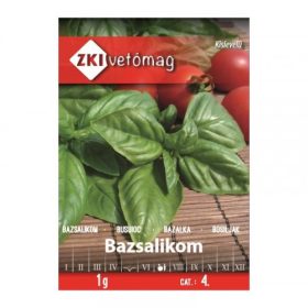 ZKI 4. kat. Bazsalikom Salátalevelű 1 g
