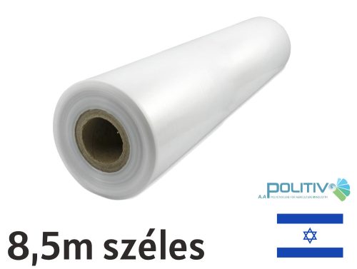 Izraeli  8,5m x 0,15mm x 60m 3 éves UV stabil sátorfólia 