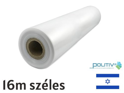 Izraeli  16m x 0,18mm x 60m  4 éves UV stabil  sátorfólia
