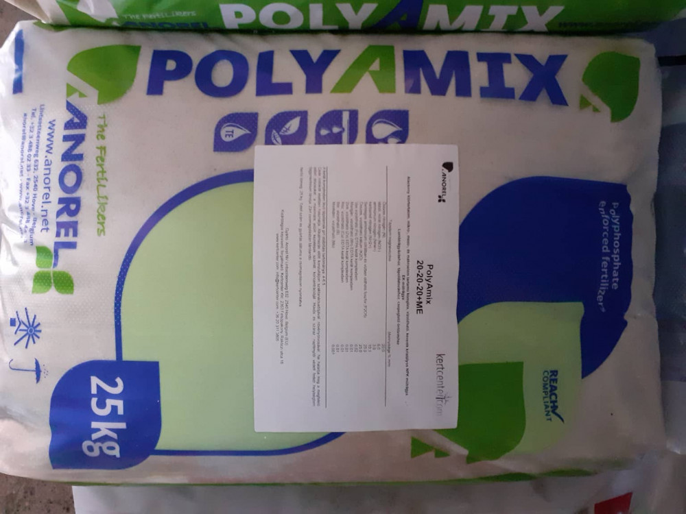 Poliamix 20-20-20 NPK: 20-20-20 +0,5Mg +TE - Webgazdabolt