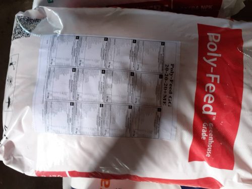 Poly-Feed GG 20-20-20+ME 25Kg - Haifa